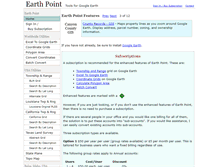 Tablet Screenshot of earthpoint.us